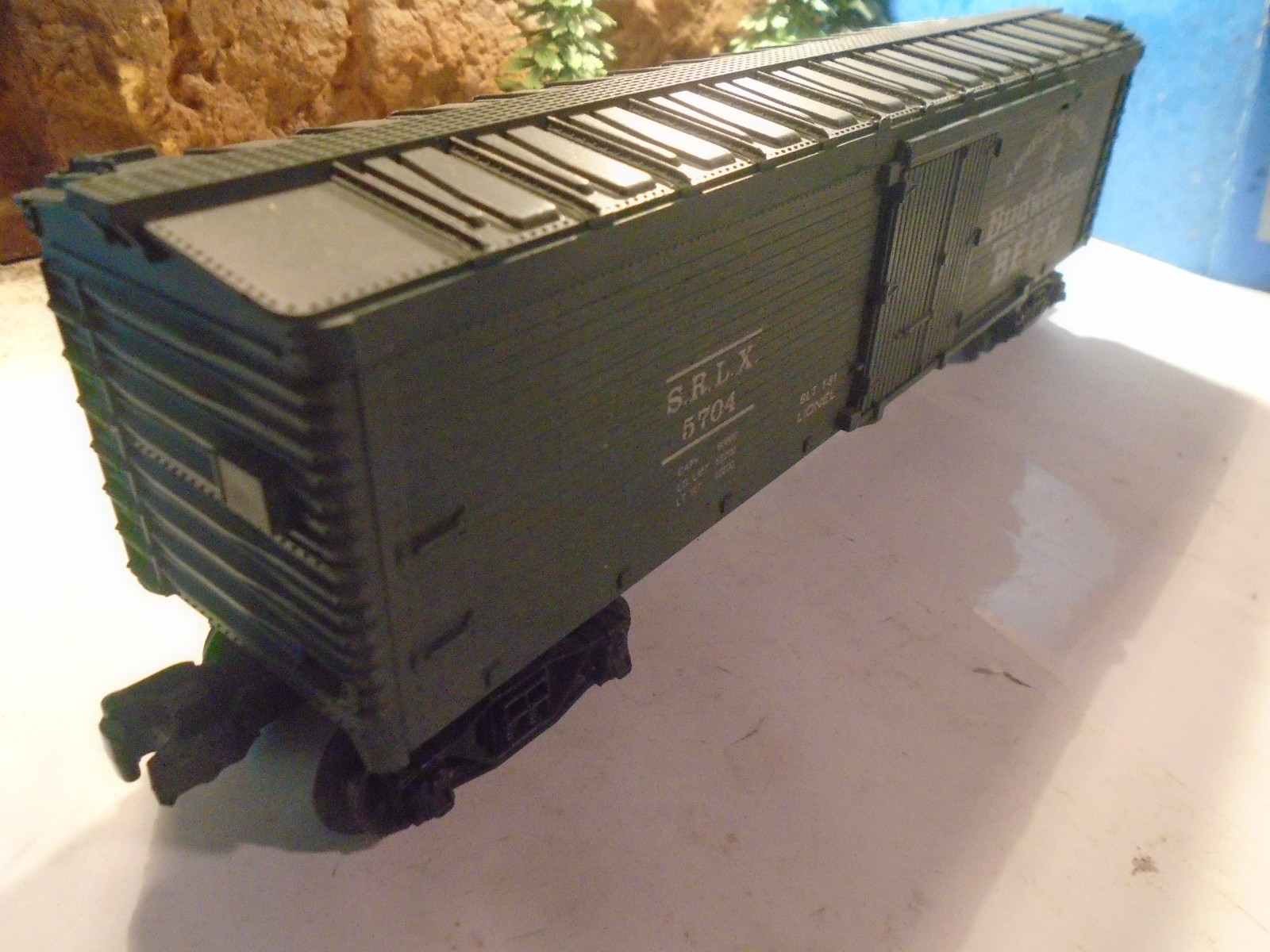 LIONEL BUDWEISER BILLBOARD SLIDING DOOR REEFER SRLX 5704, 5-218-5
