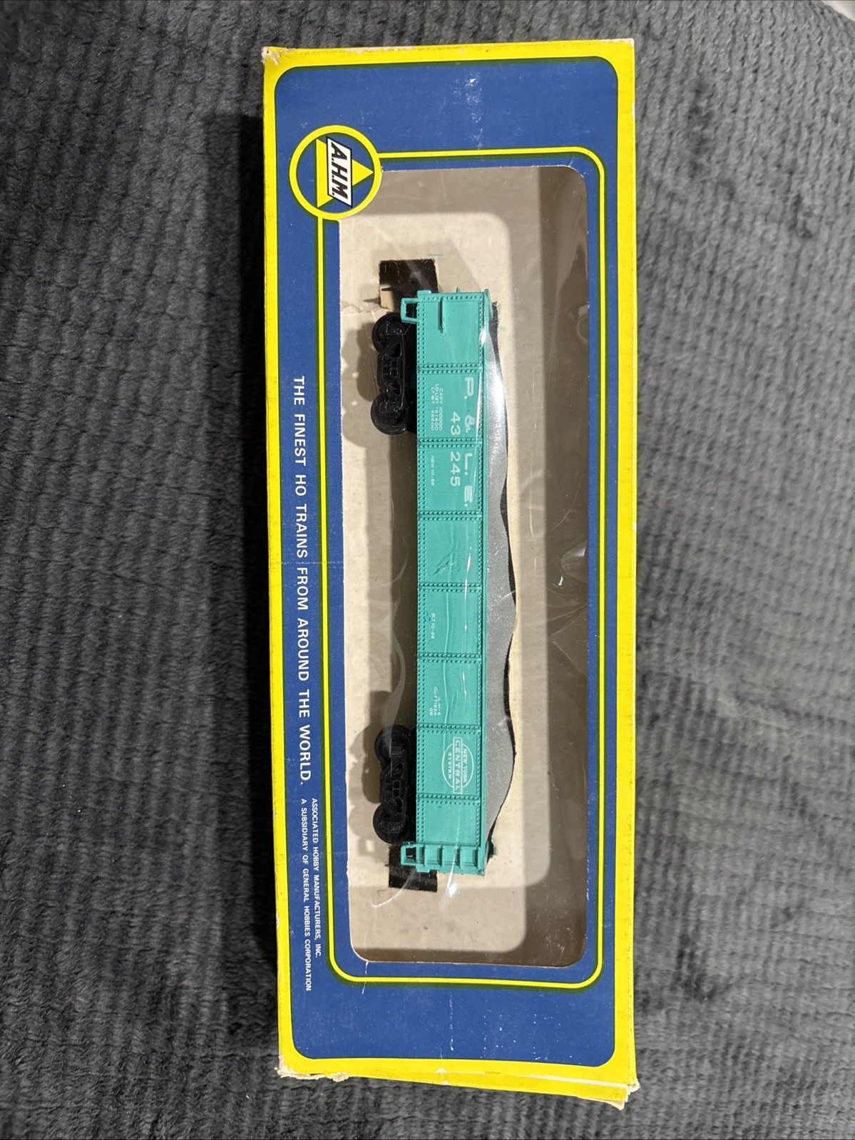 Vintage AHM ho scale 41′ Pittsburg & Lake Erie P.&L.E. 43245 Open Coal Gondola