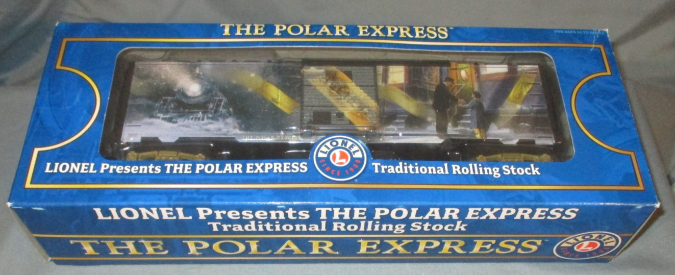 Lionel 83646 Christmas Polar Express Ticket Metal Frame Boxcar O/027 ga. ’16 USA