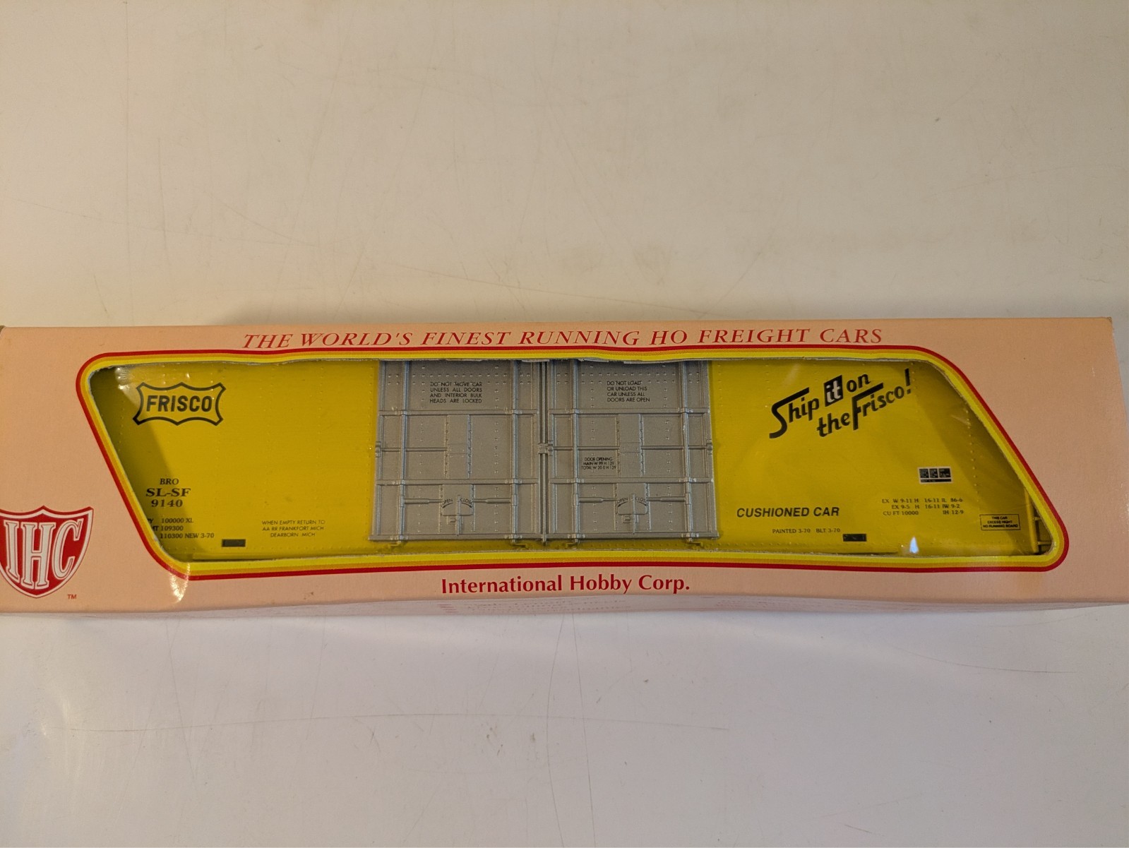 HO SLSF St Louis San Francisco Box Car NIB NOS # 35162