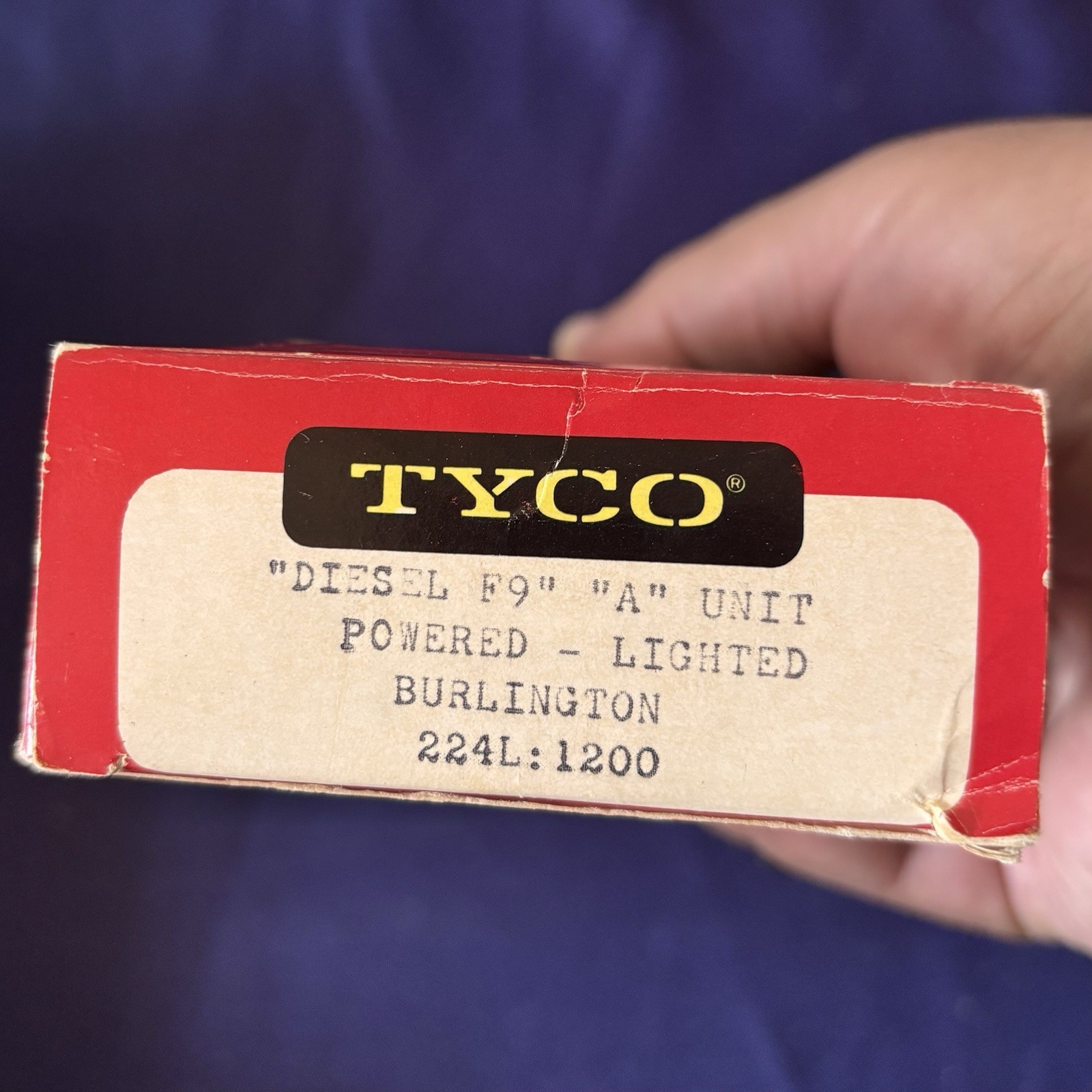 Vintage TYCO HO Scale Santa Fe Passenger Train Boxed Red Box 6 Piece Lot
