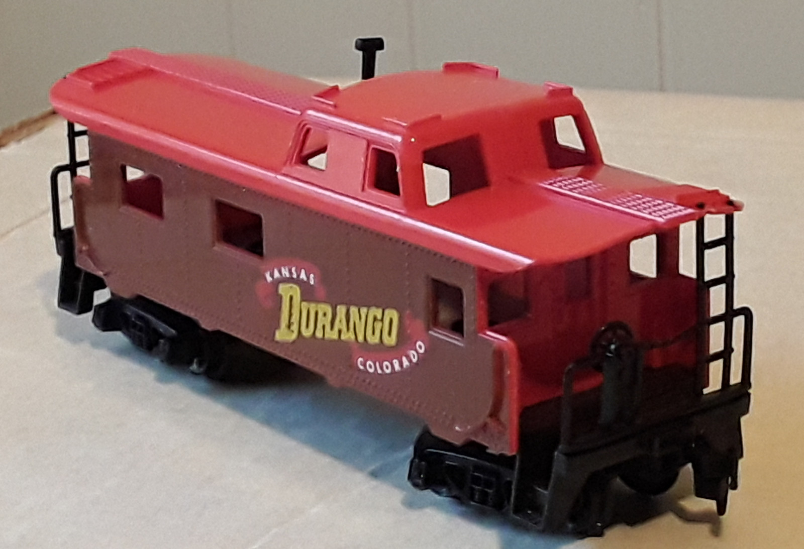 Tyco RARE #327-30 Durango Caboose Excellent Condition In Original Box Very HTF