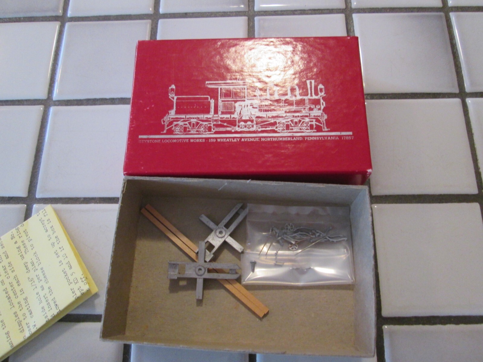 keystone models wood/metal log car kit HO scale