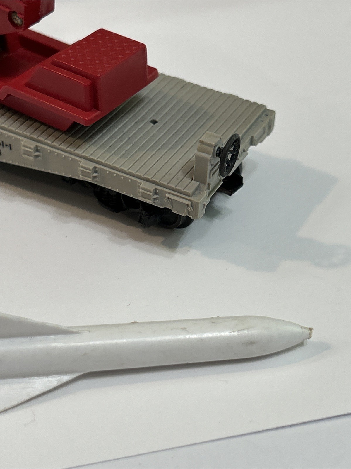 Vintage Lionel HO 0850 US Army Rocket Launcher Car W/ Missile Parts Repair