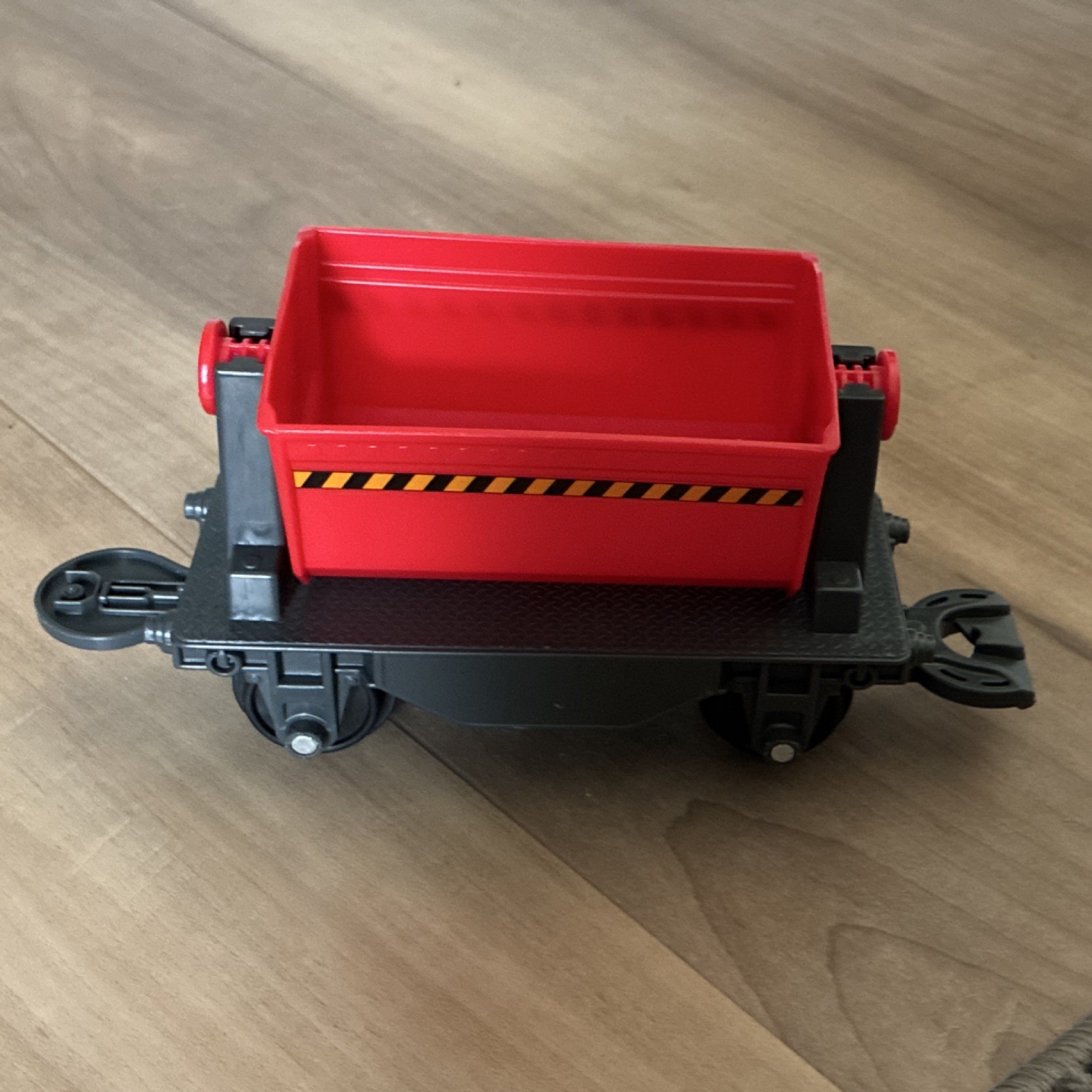 PLAYMOBIL G Gauge Ore/Coal Wagon Freight Car Red/Black Plastic