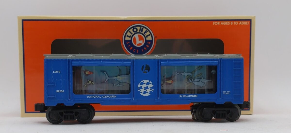 Lionel 6-52260 2001 LOTS National Aquarium In Baltimore Car 2001 #52260 LN/Box