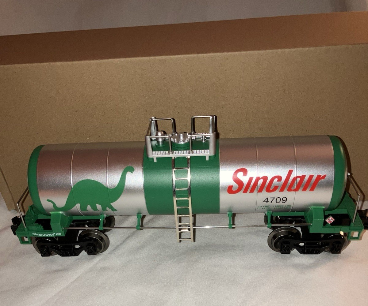 Menards 275-9512 Sinclair Modern 4440 Tank Train Car O027 MIB New Factory Sealed