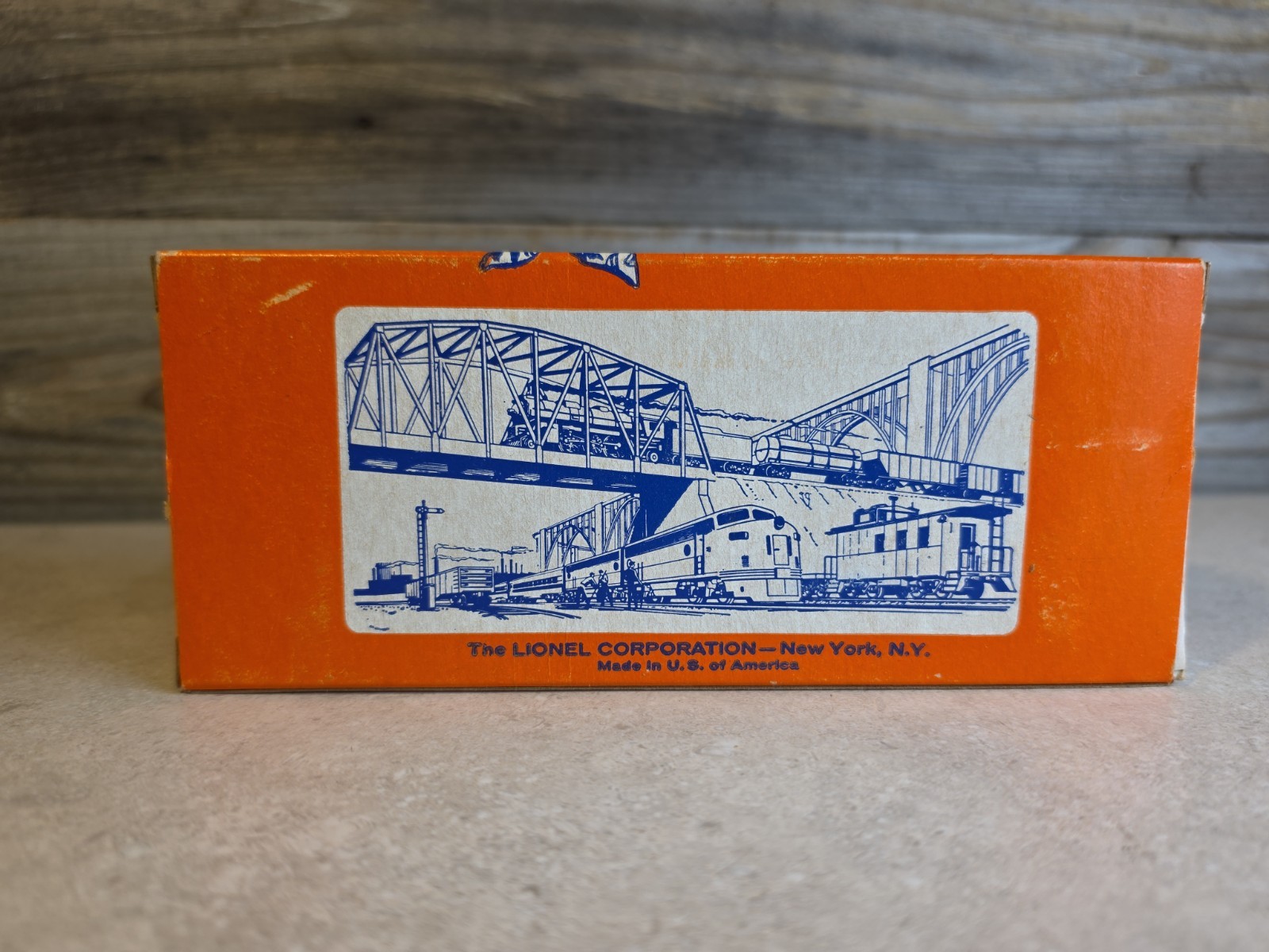 Vintage HO Lionel No 0805 Seaboard Radioactive Waste Car In Orig Box Untested
