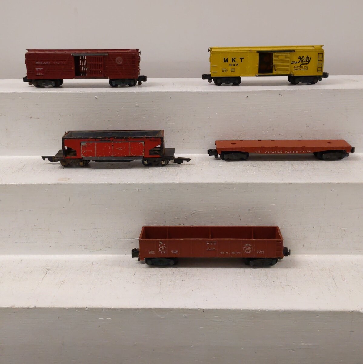 American Flyer Vintage S Postwar Freight Cars # 916, 716, 937, 929 & 24558 [5]