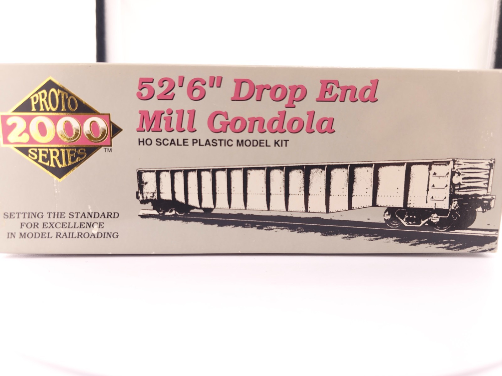 *READ* Proto 2000 HO Scale 8447 52′ 6″ Drop End Mill Gondola C & S 21534 KIT