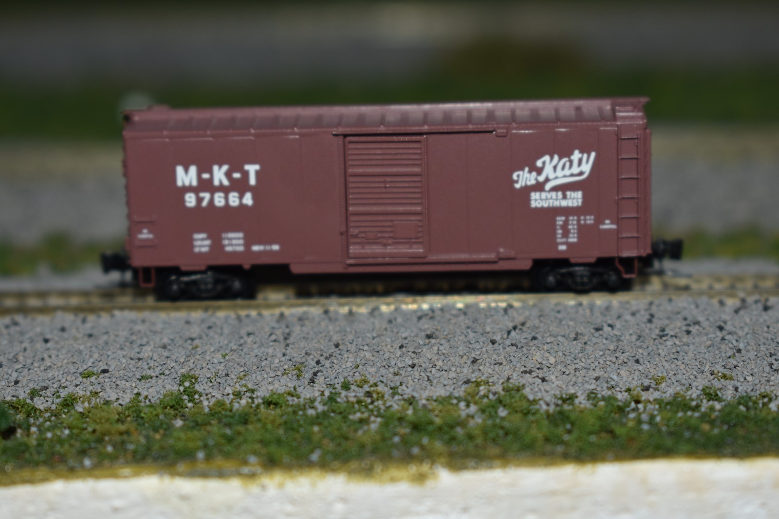 Z Scale MTL 50000662 MKT 40′ Single Door Boxcar 97664 C56510