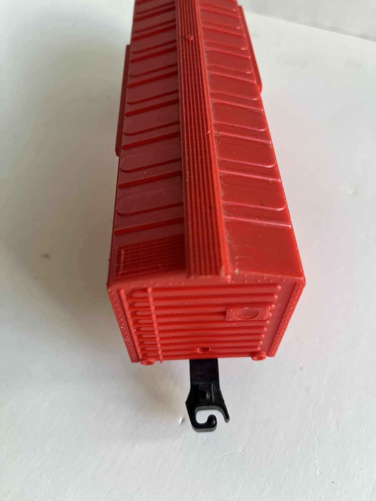 MARX 467110 – O Gauge – BALTIMORE & OHIO (B&O) – 4-Wheel Red BOXCAR – #4!