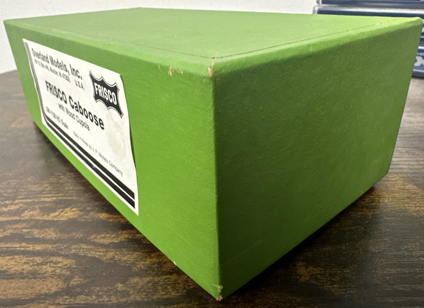 Overland Models, Inc. HO Brass #OMI-1128 FRISCO Caboose w/Wood Cupola – NIB!