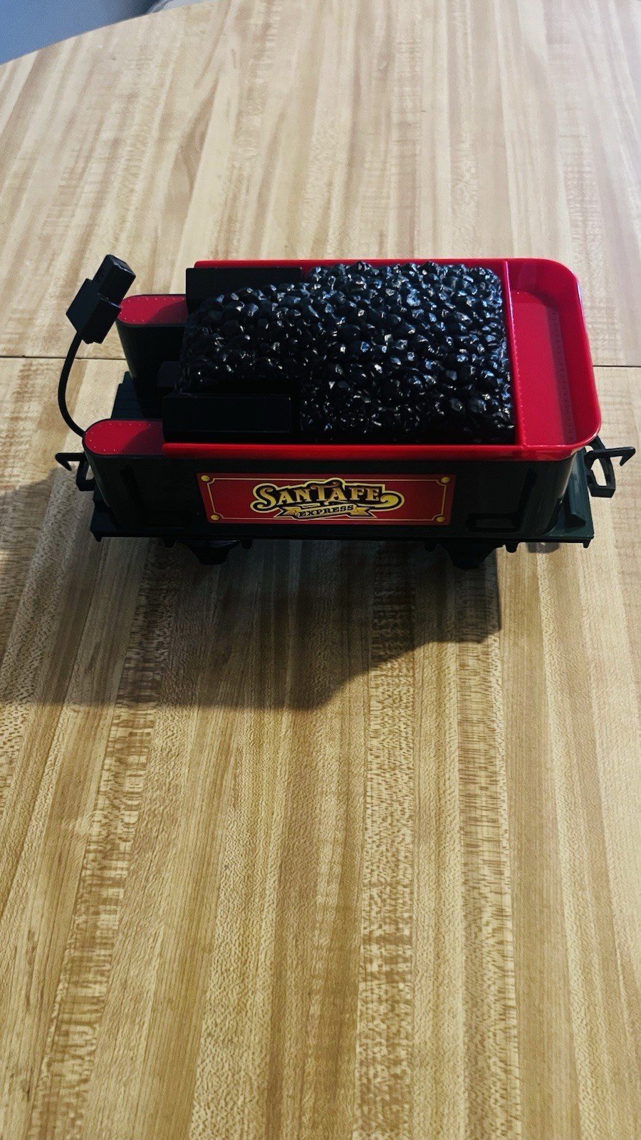 Scientific Toys Santa Fe Express Train Coal Car G Scale