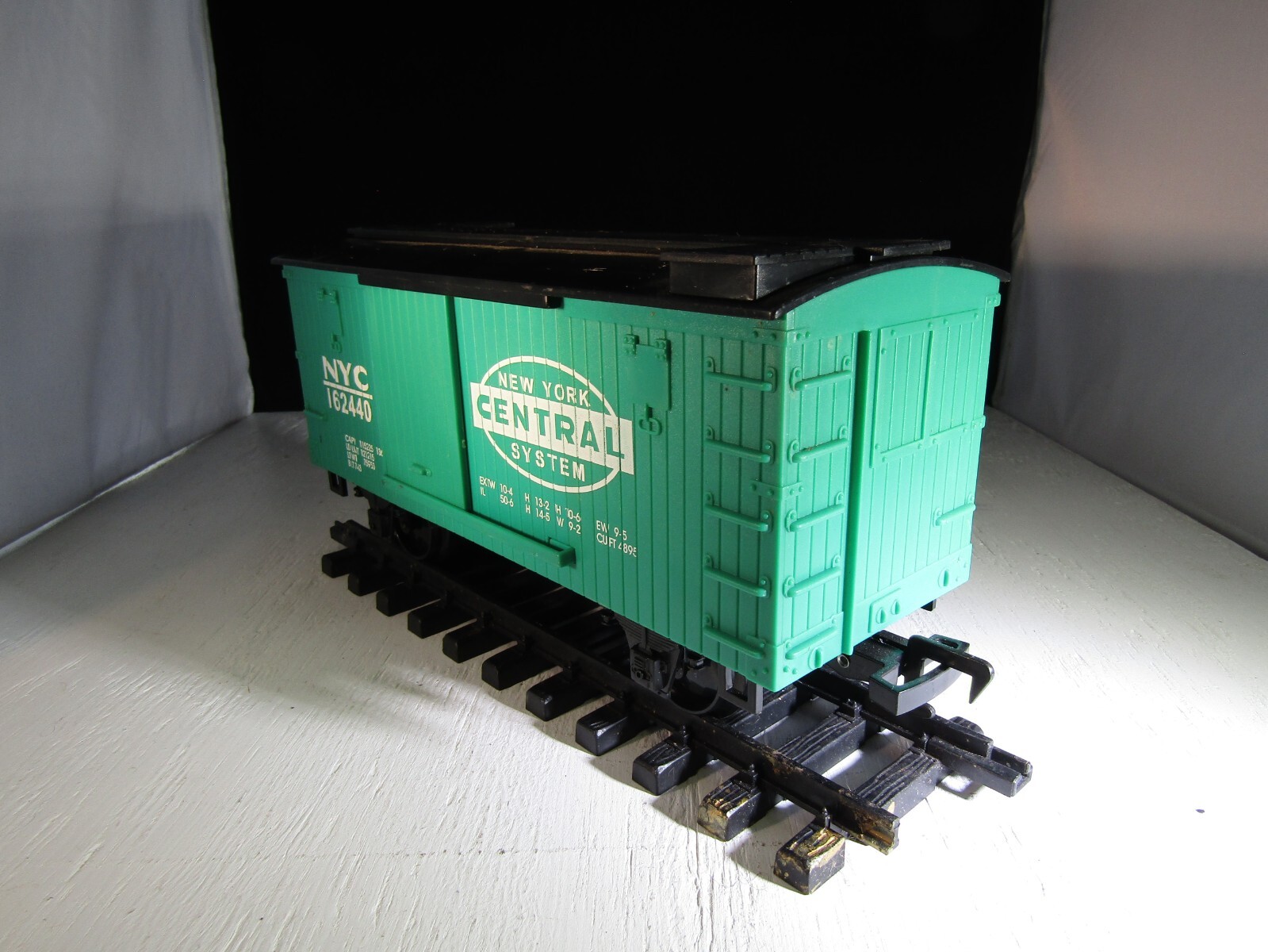 Vintage Scientific Toys G Scale Train- NYC New York Central Boxcar- 162440