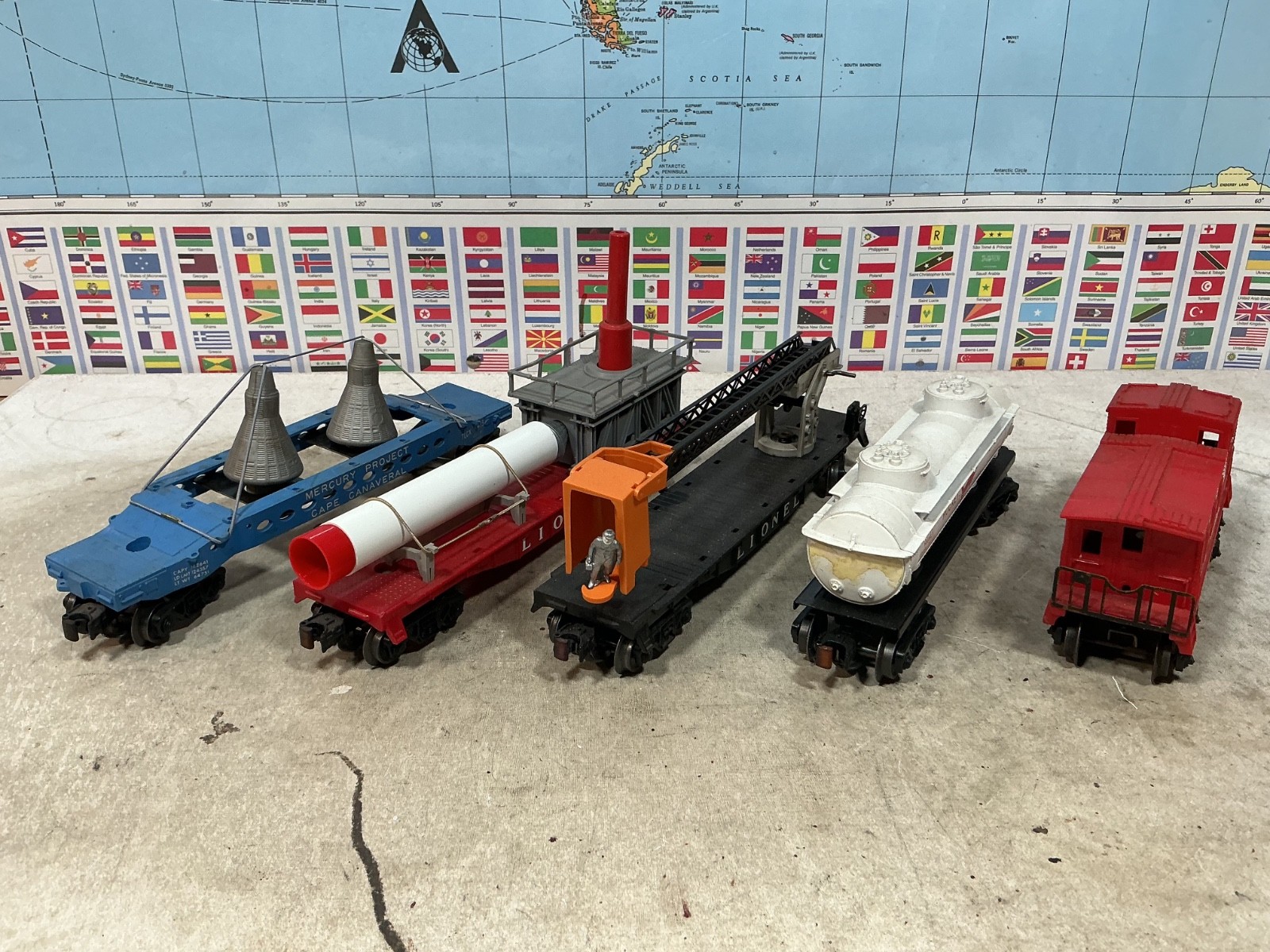 Lionel No. 11288 5 freight cars SET 027