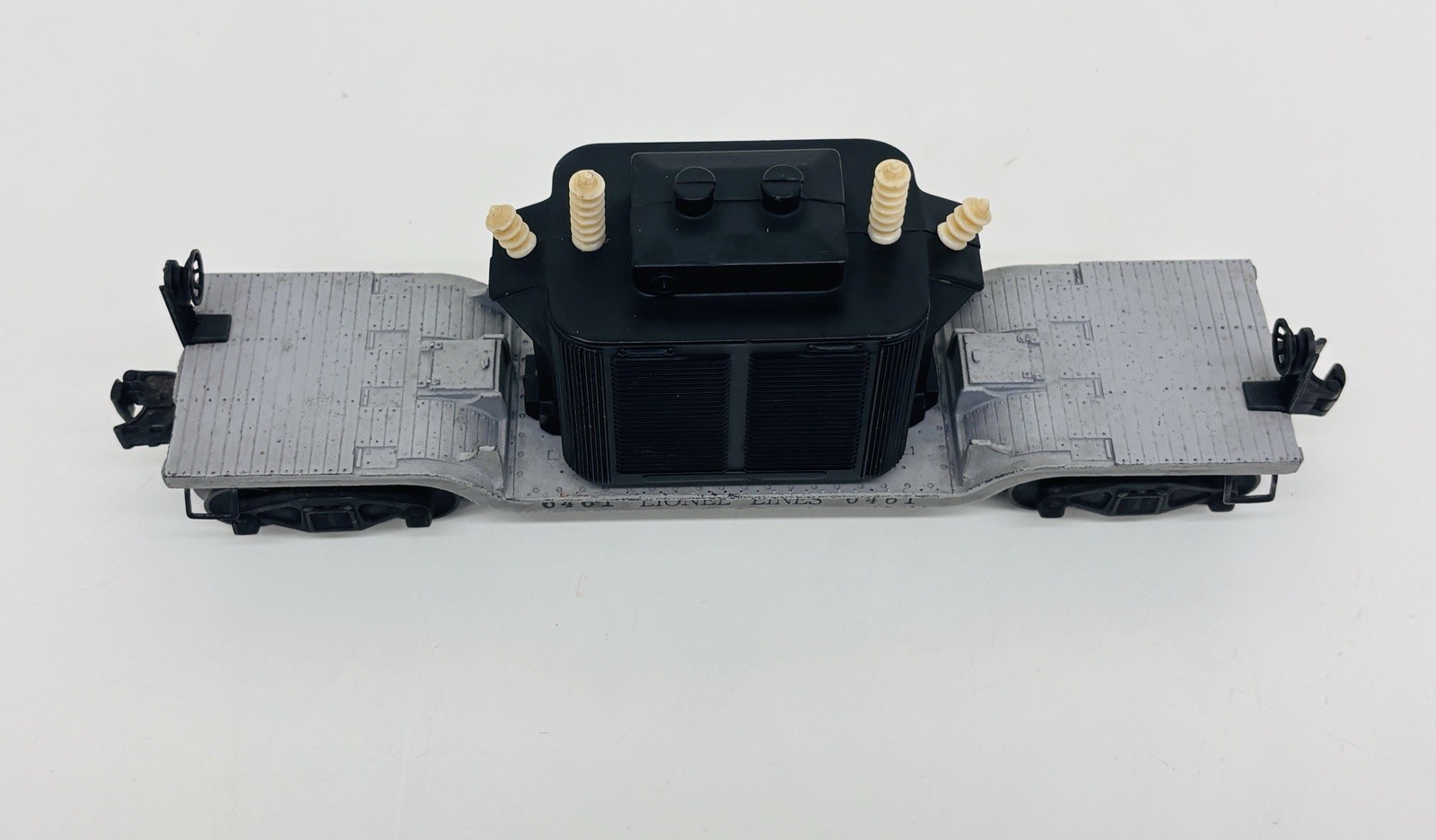 Lionel Postwar Depressed Flat Car w/ Transformer 6461