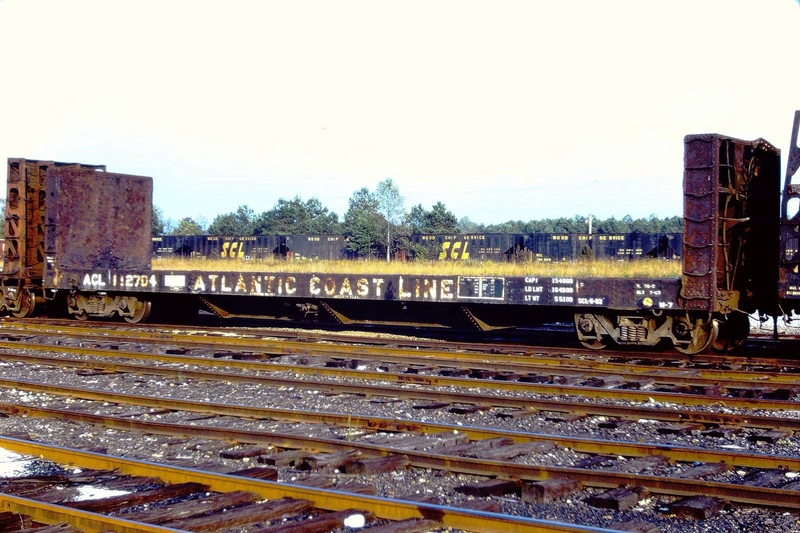 Atlantic Coast Line W4 Pulpwood Car