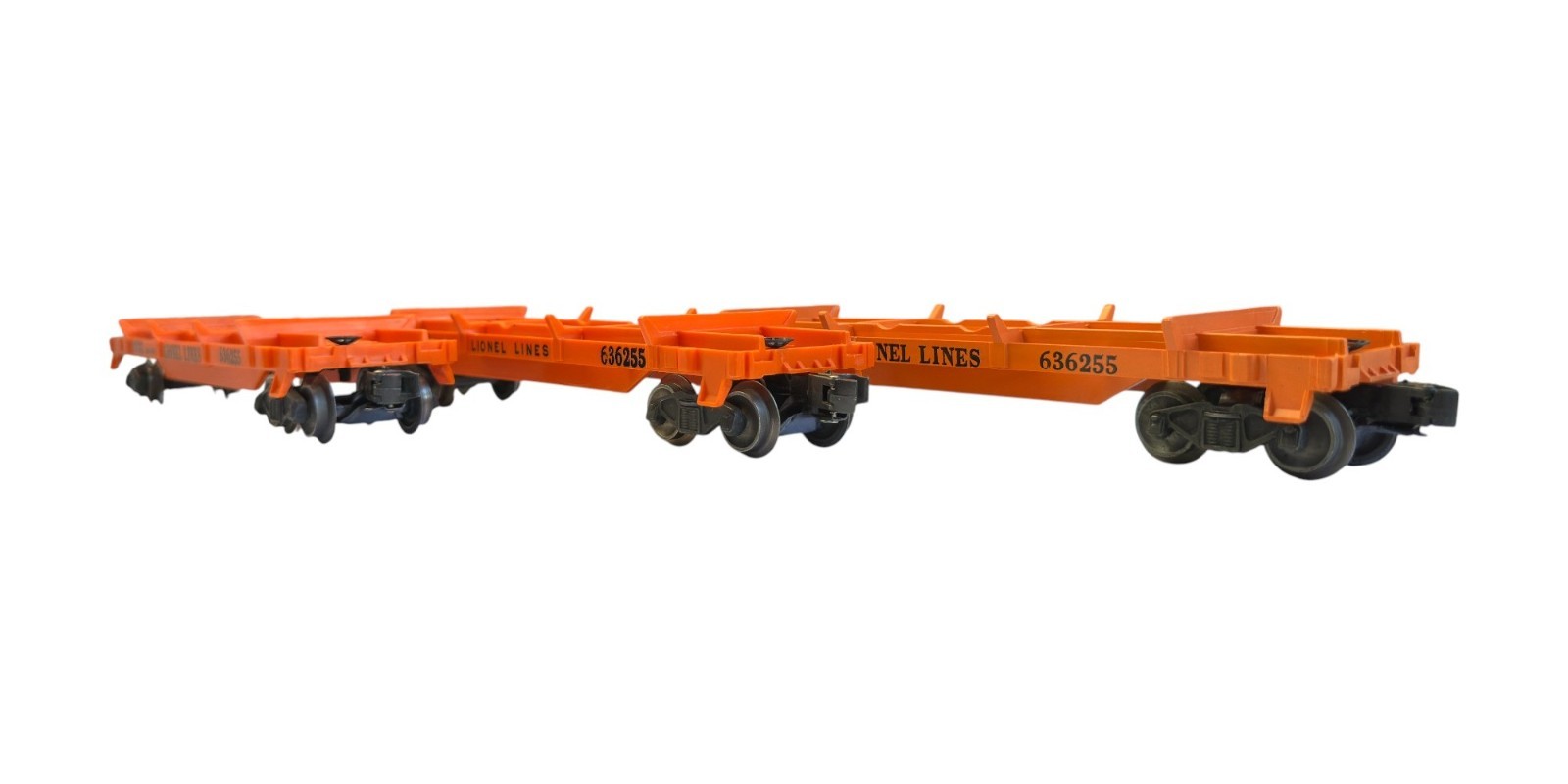 Lionel Postwar Truck Cars 6362 • Lot of 3 • All Variations • Bar-end Trucks • C7