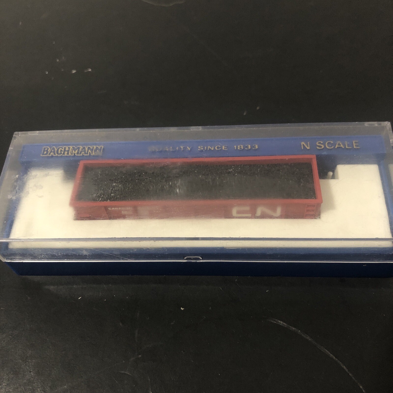 Bachmann N Scall CN Canadian National Freight Car 5502-s. Made In Hong Kong