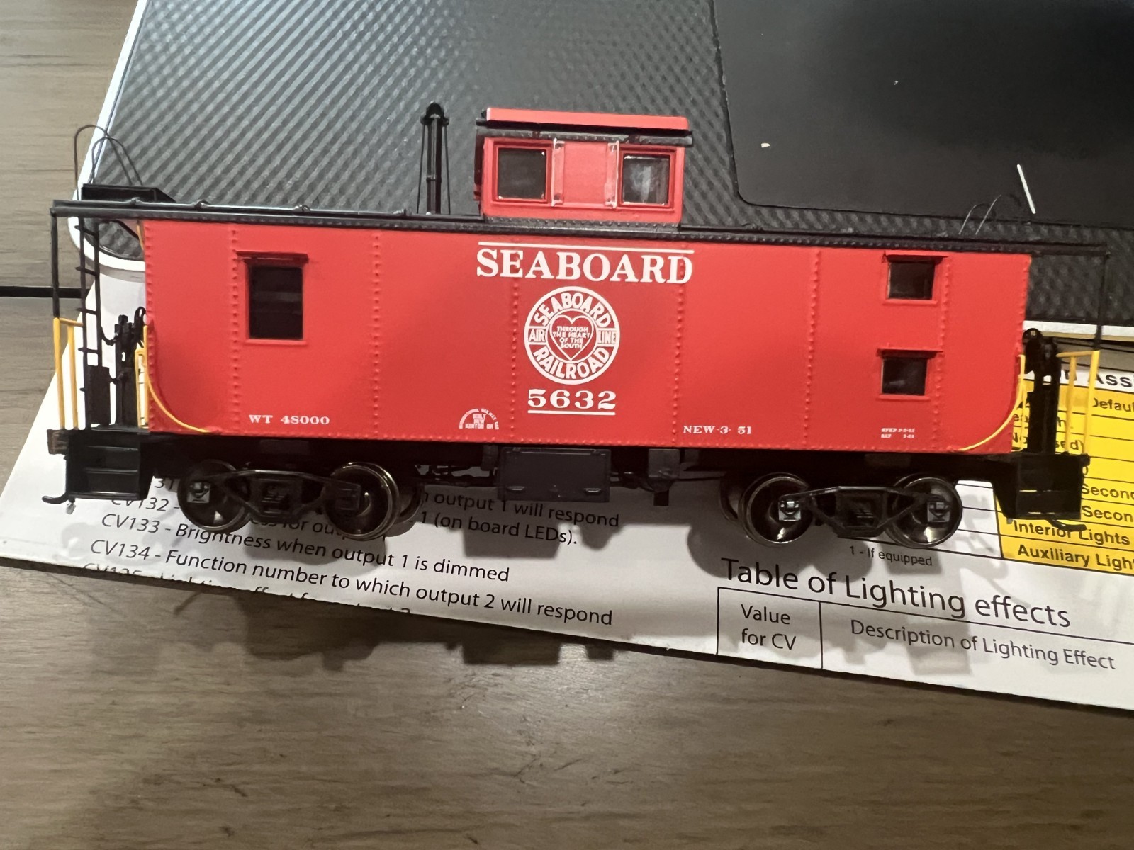Athearn Genesis Seaboard Air Line Caboose ATHG78511 #5632