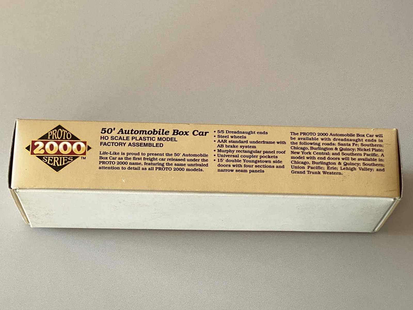 PROTO 2000 HO Scale 50′ Automobile Box Car Nickel Plate Road NKP 87107