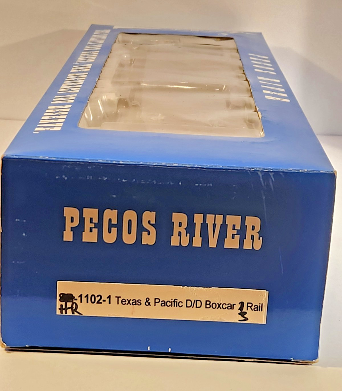 HR-1102-1 Pecos River Texas & Pacific Box Car [3 rail] #70718 1/48- lightly used