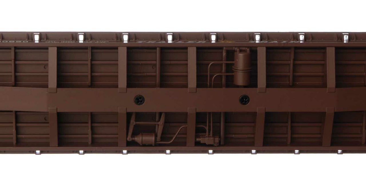 Walthers ~ HO Scale ~ 60′ Pullman-Standard Flatcar ~ Trailer-Train HTTX #90845