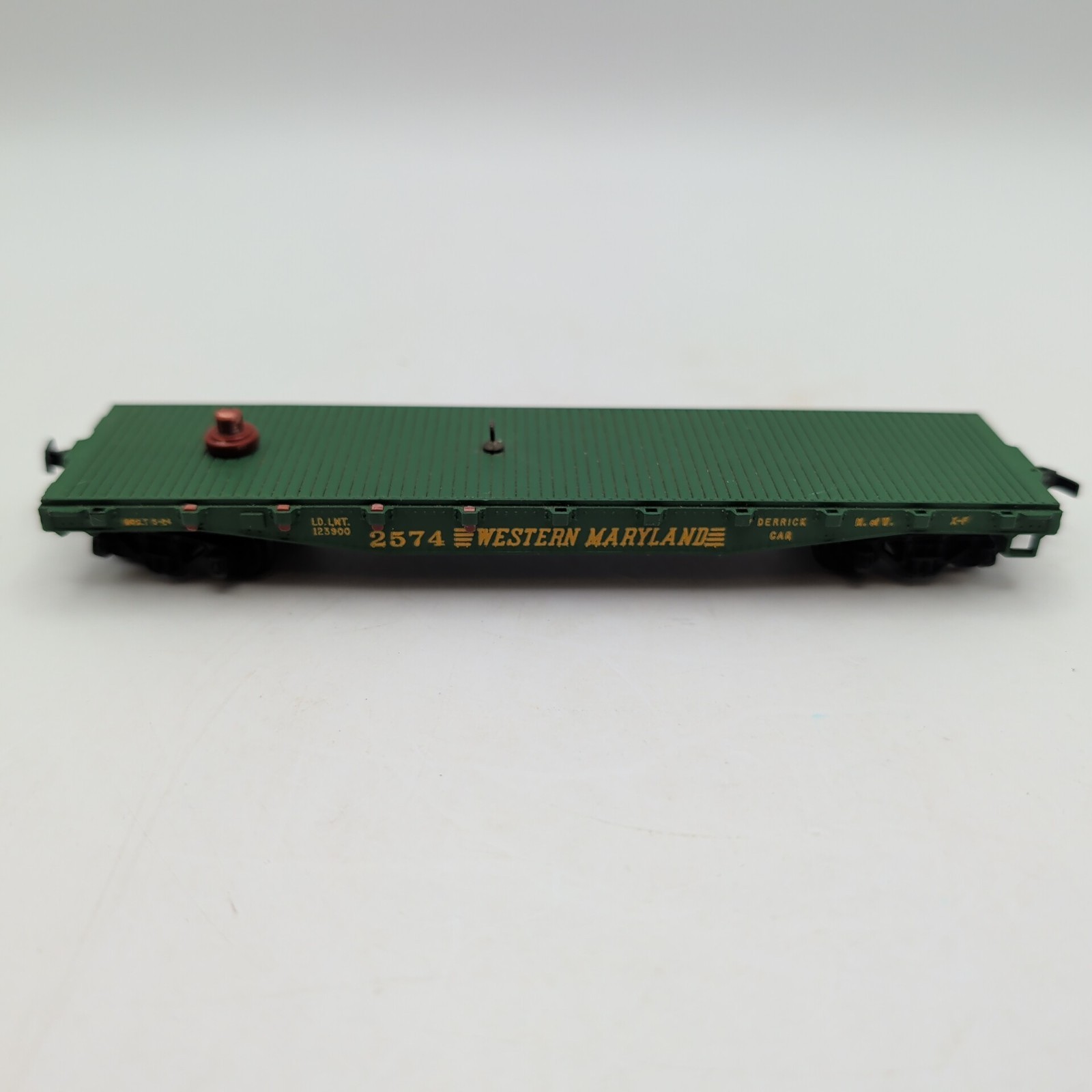 Tyco Mantua HO Scale Western Maryland 2574 Derrick Car Parts Repair
