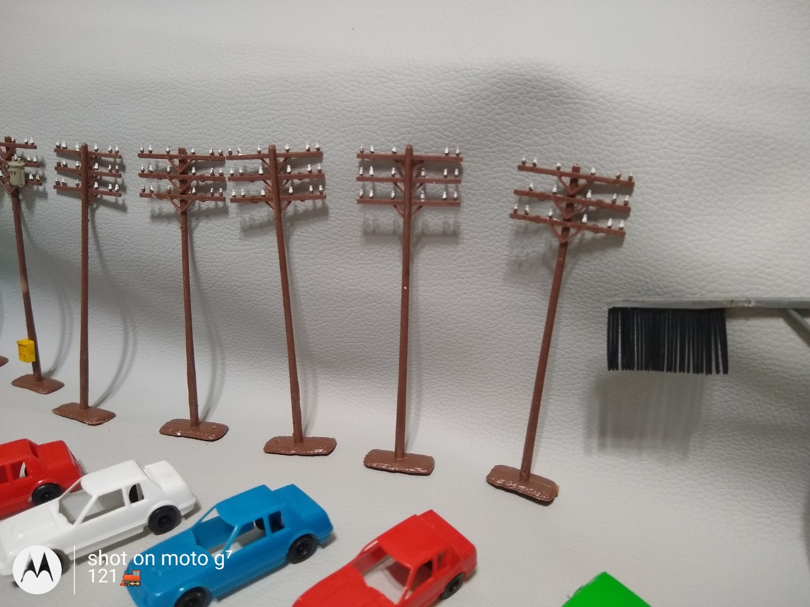 Vintage TYCO Railroad Accessories + Cars Lot of 40 Pieces Hong Kong