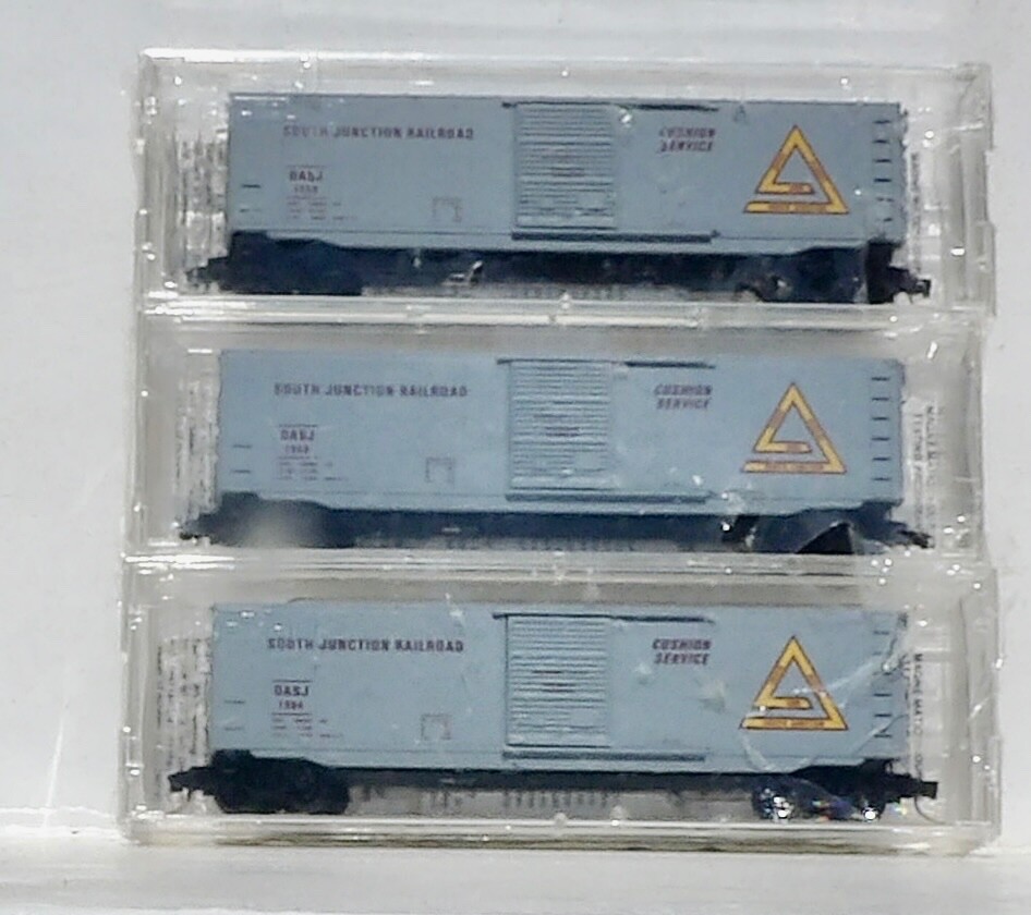 micro train n scale special run 3 pack road # 1956-1958-1984