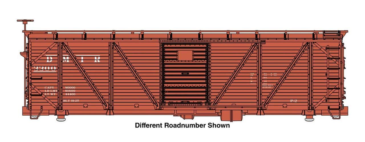 Walthers HO Scale ~40′ Boxcar~ Duluth Missabe & Iron Range DMIR #3353 ~910-40711