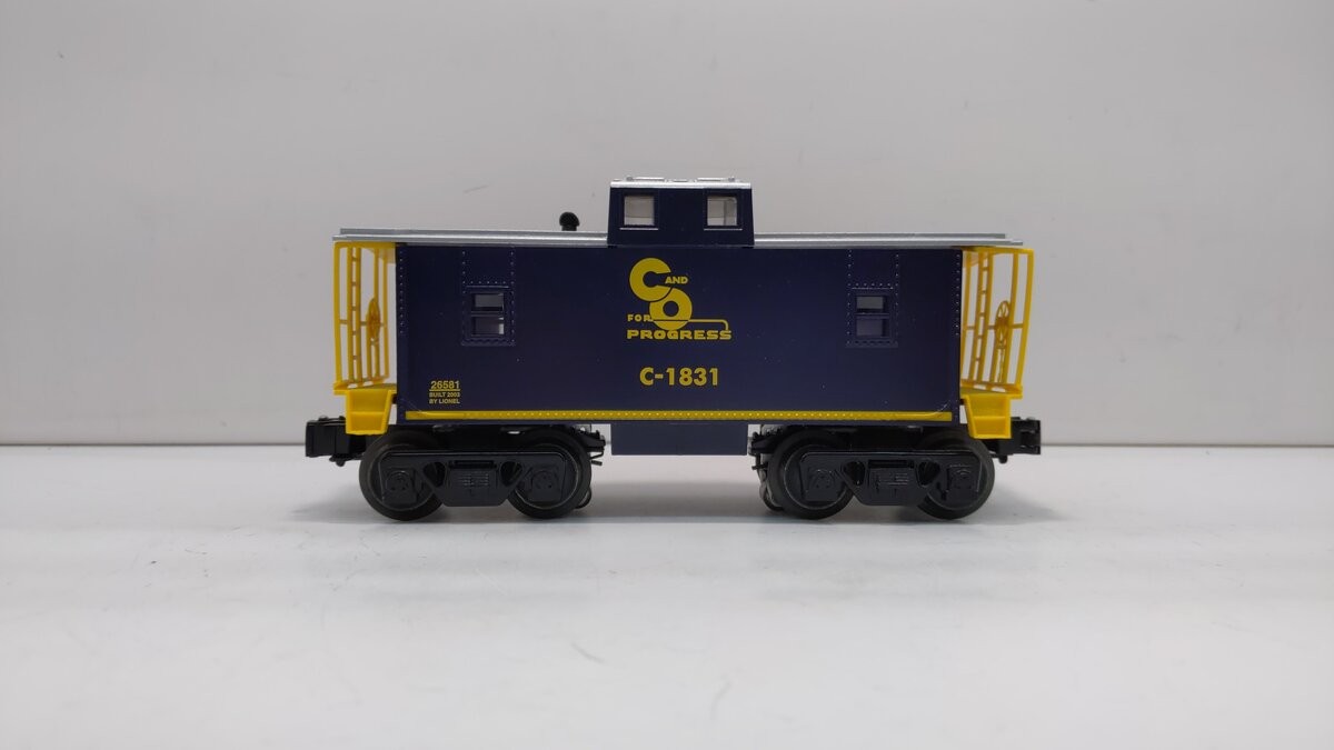 Lionel 6-26581 Chesapeake & Ohio Caboose #C-1831 NIB