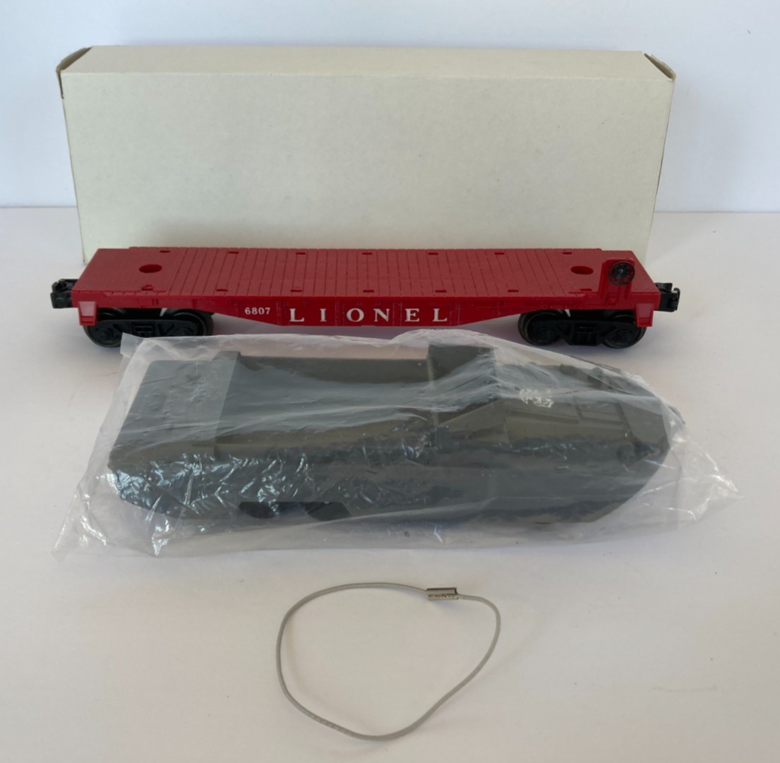Lionel #6807 Flat Car with Amphibious Vehicle