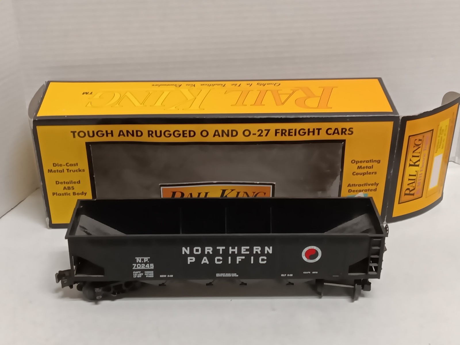 Rail King MTH #30-7512 NORTHERN PACIFIC HOPPER CAR