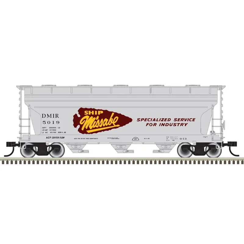 ATLAS N TRAINMAN ACF 3560 COVERED HOPPER DM&IR #5026 P/N 50006117