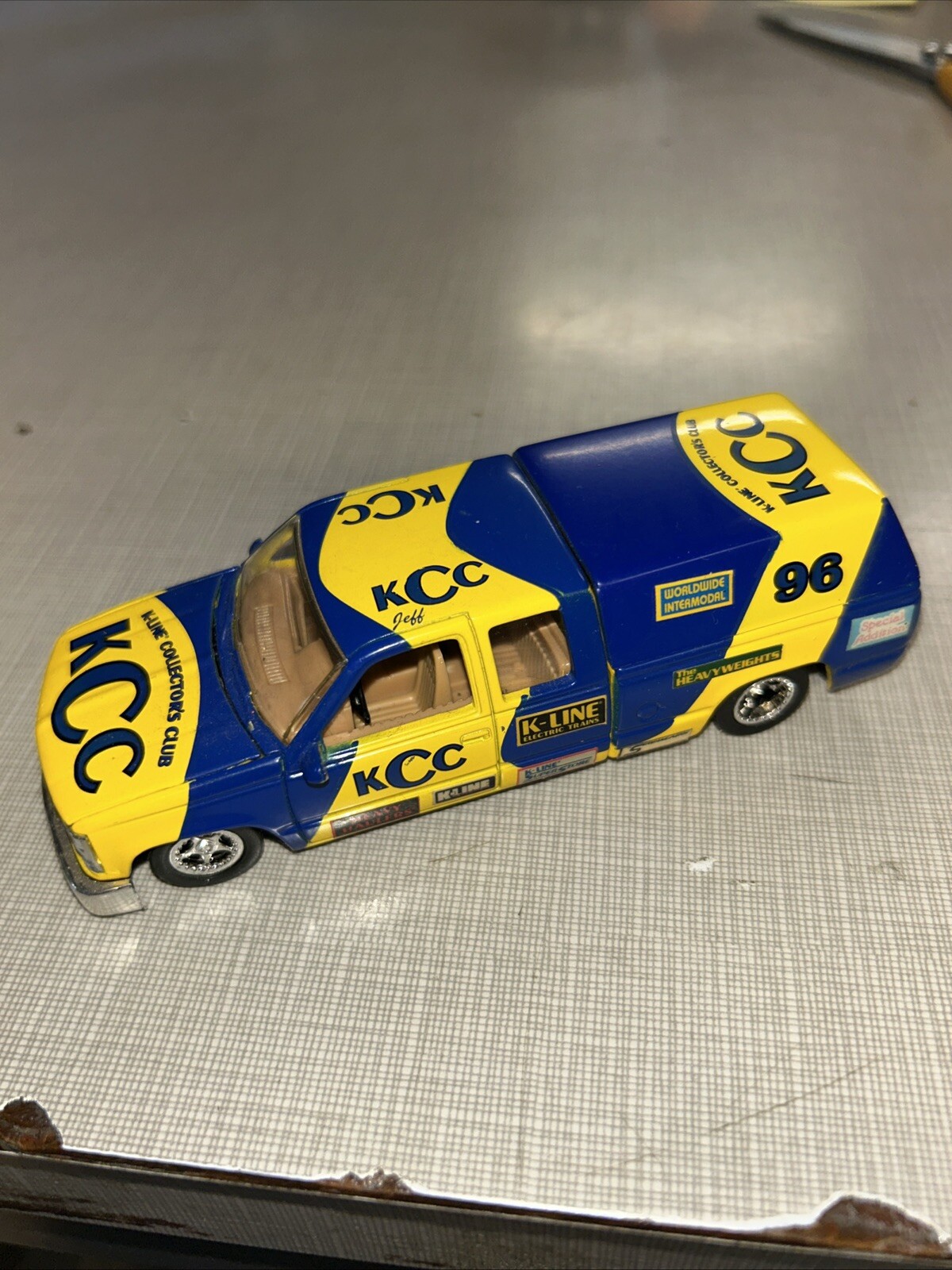 K-Line Collectors Club 1996 Diecast Truck Chevy Silverado Displayed Only