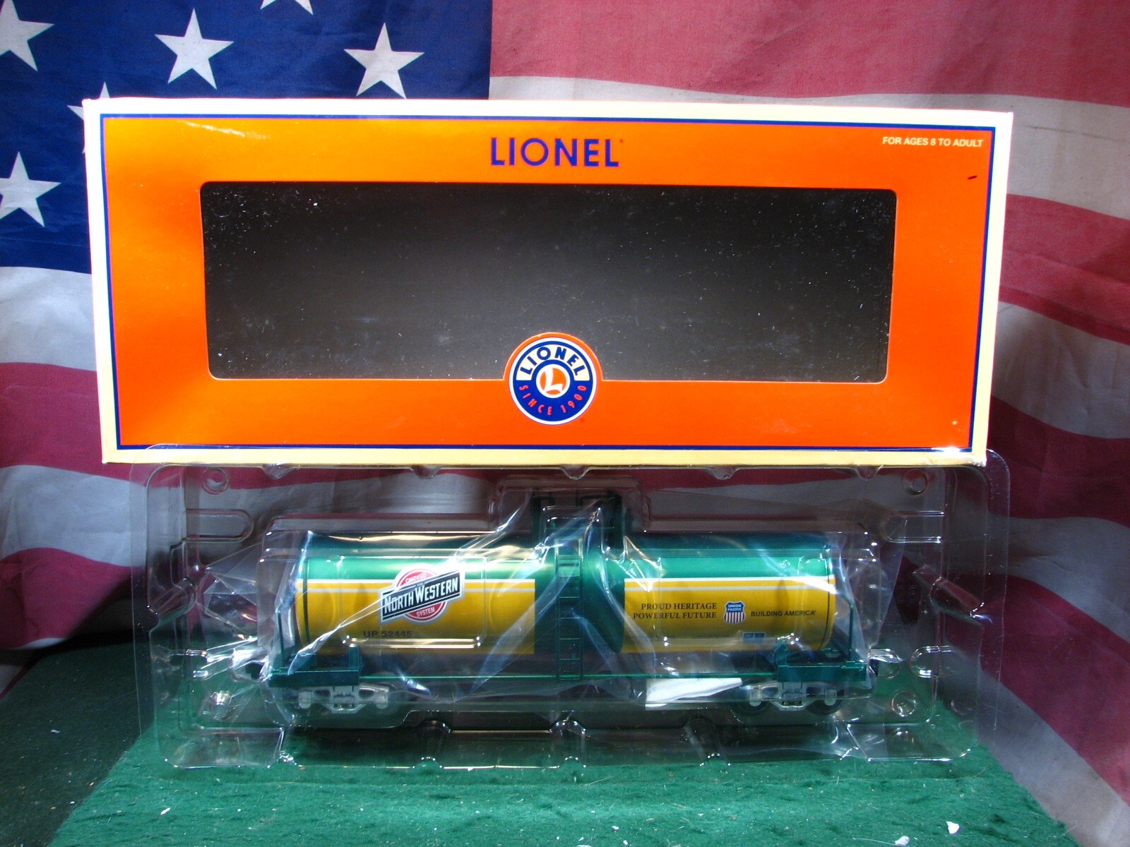 Lionel 6-52455 LCCA 2007 UP CNW Heritage Unibody Metallic Finish Tank Car 52445