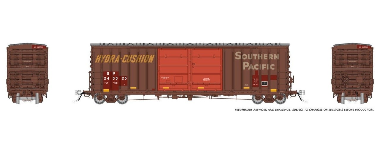 Rapido HO Scale ~ B-70-75 Boxcar ~ Southern Pacific ~ #245523 ~ 170025