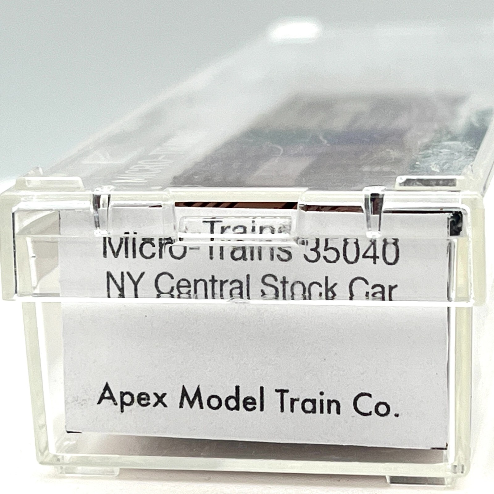 Micro-Trains N Scale 35040 New York Central Stock Cattle Livestock Car NYC 28490