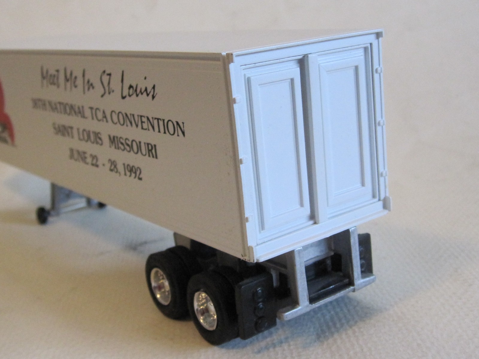 Lionel O Scale TCA St Louis Convention Trailer on Flatcar #52003 Ozark Division