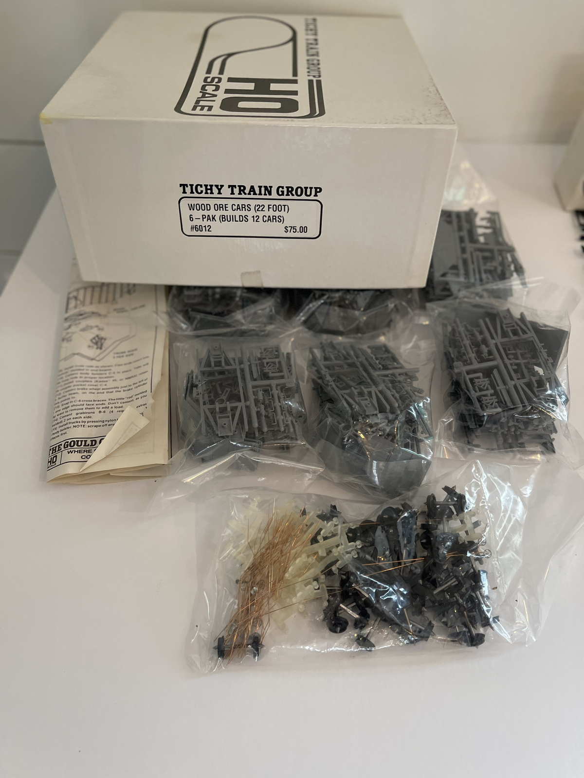 tichy (Gould) train group ho scale bundle #4012, #6012, #4020