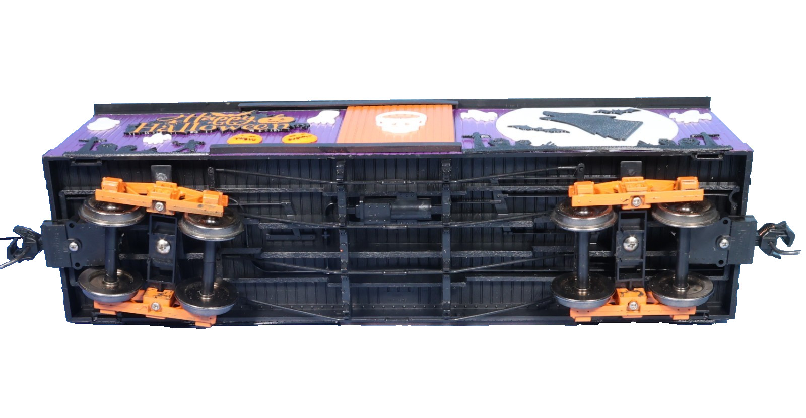 Custom G Scale Spooky Express Halloween Boxcar