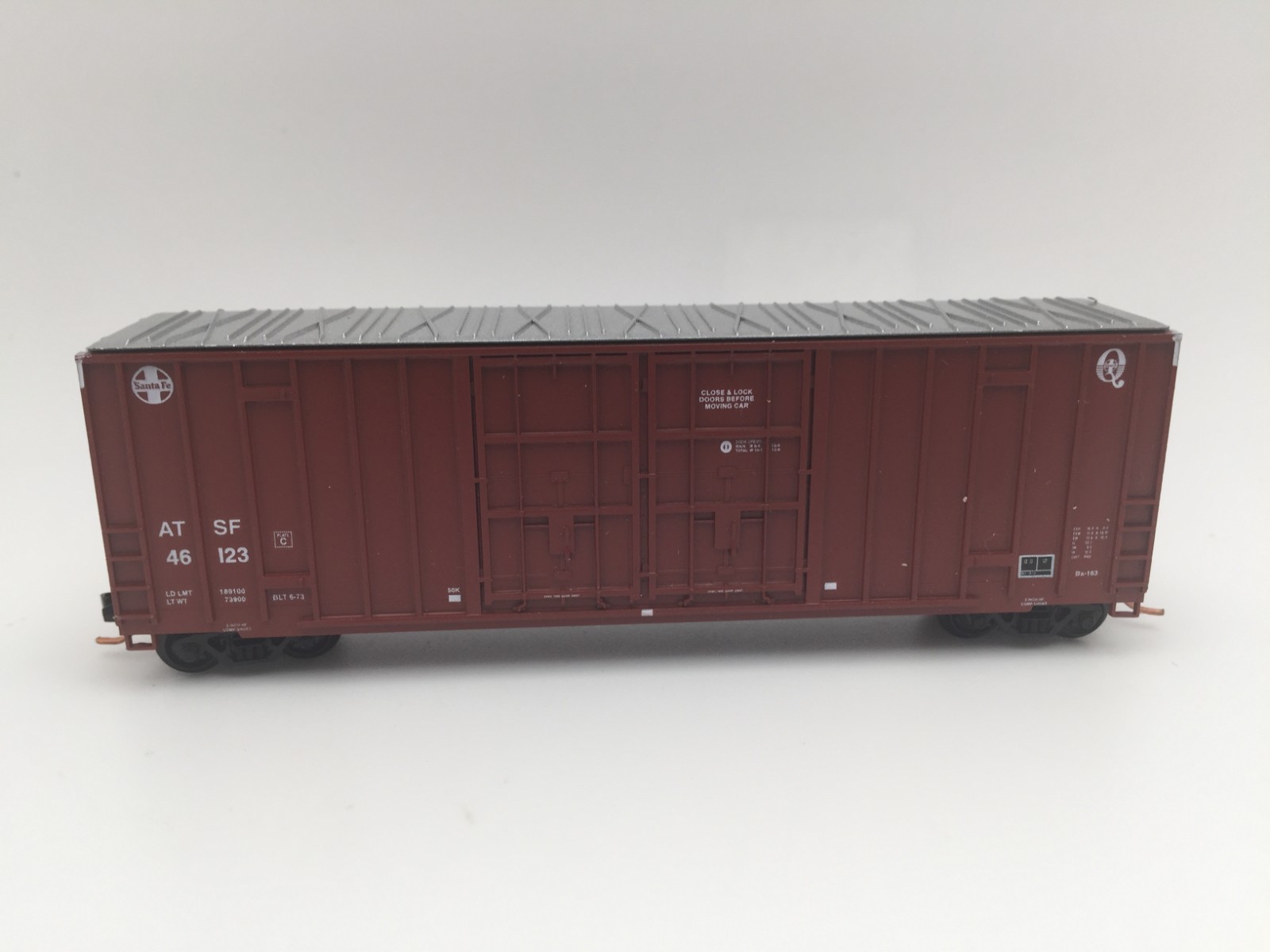 LBF N Scale 5562 ATSF/Tuscan Boxcar Road #46123