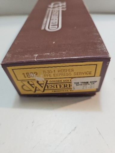 Westerfield Kit HO 1802 R-30-1 Reefer Pacific Fruit Express Unassembled