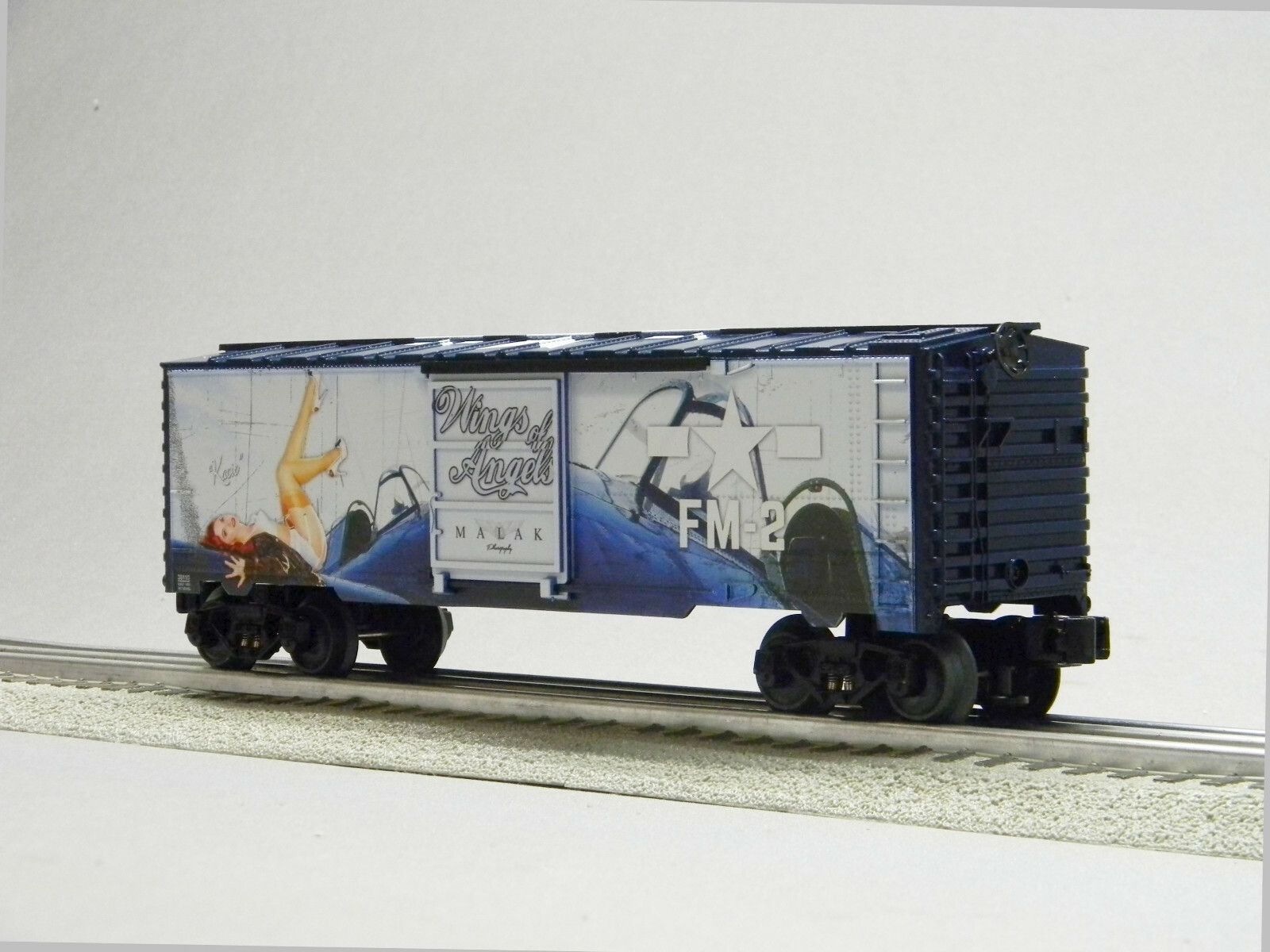 LIONEL WINGS OF ANGELS KACIE MUSA BOXCAR O GAUGE railroad freight 2138110 NEW