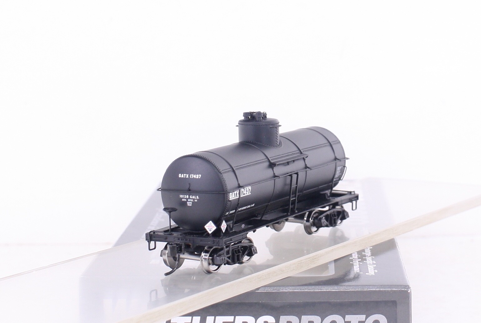 Walthers PROTO 920-100505 GATX Type 21 ACF 10k Gal Tank Car GATX 17437