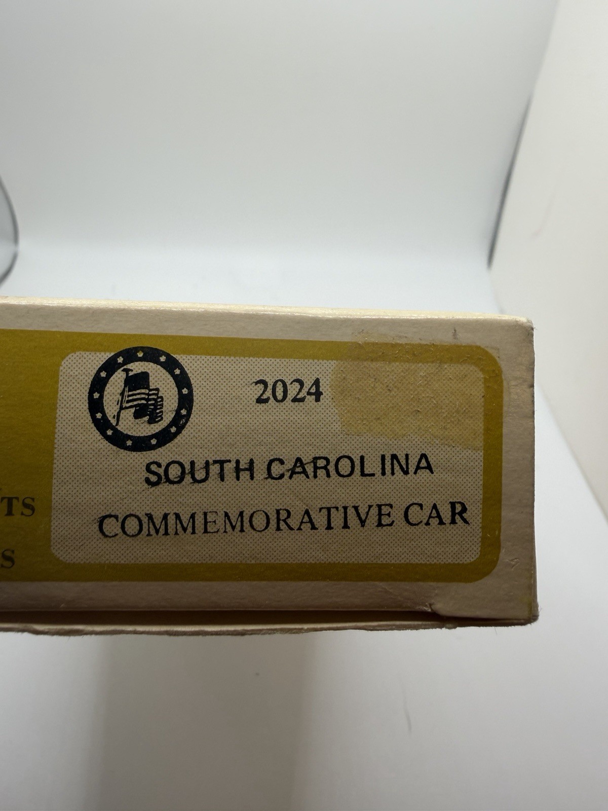 HO Train Miniature TM 2024 Commemorative 40′ Box Car South Carolina SoC 10108