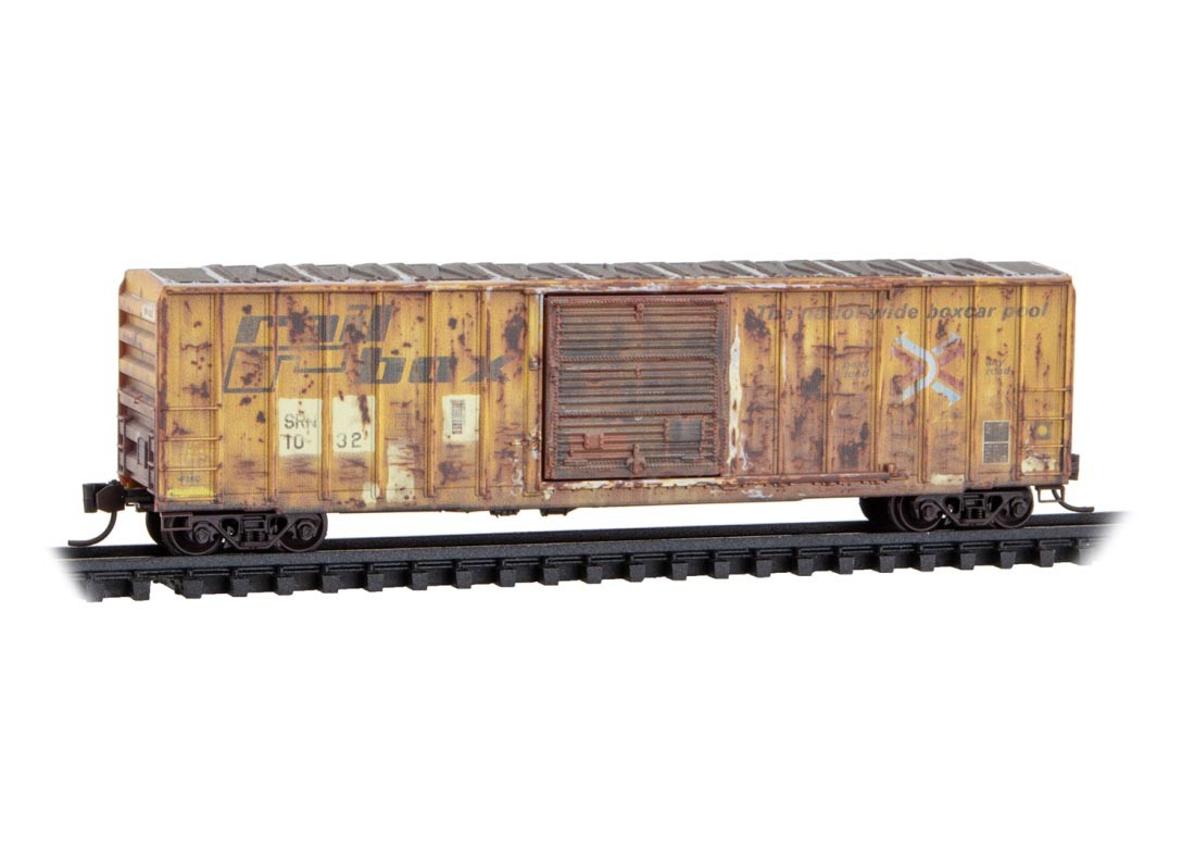 Sabine River & Northern ex-Railbox 50′ Boxcar Micro-Trains #025 44 444 N SCALE