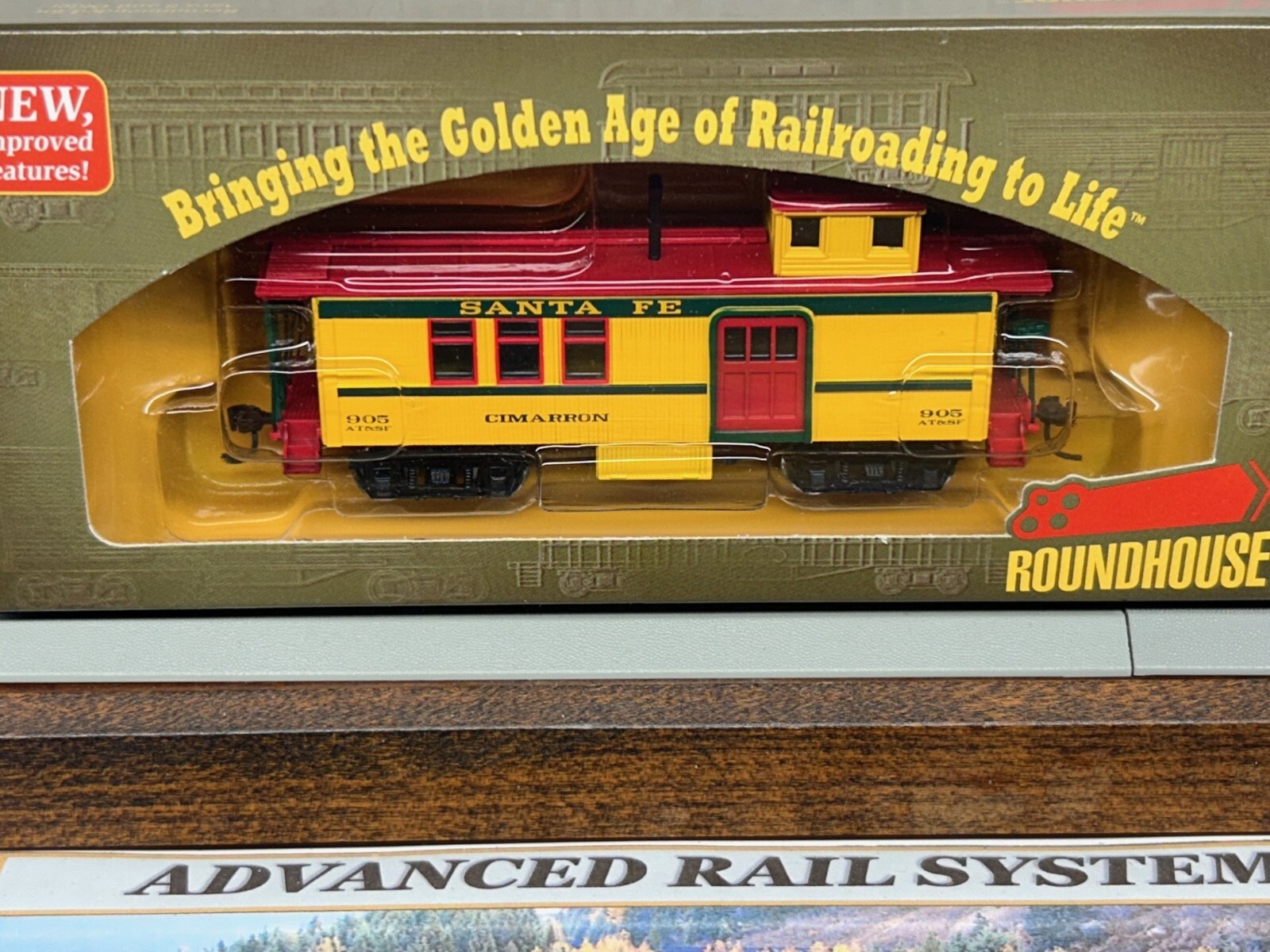 SANTA FE CIMARRON – DROVERs CABOOSE – LIVESTOCK / CATTLE – HO SCALE NEW RARE